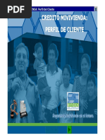 Credito Mi Vivienda -Perfil Del Cliente