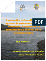 Evaluación de la calidad del agua en la subcuenca del río Yacuambi