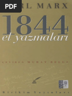 25. Karl Marx - 1844 El Yazmaları