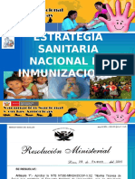 Estrategia Sanitaria Nacional de Inmunizaciones