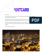 Postcard Project 5