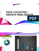 Data Collected Results Try 2