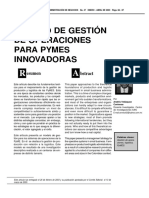 Modelo de Gestión de Operaciones para Pymes Innovadoras PDF