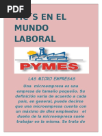 TIC  EN EL MUNDO LABORAL