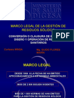 Clase 0 Marco Legal de La Gestion de Residuos Solidos