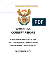 Country Report: South Africa