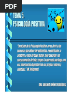 Psicologia de las Potencialidades Positivas