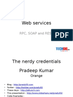 Web Services: RPC, Soap and Rest