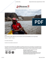 El Río de La Vida: Defensa Comunitaria Contra Hidroeléctrica El Quimbo