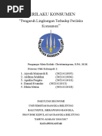 Download Pengaruh Lingkungan Terhadap Perilaku Konsumen FULL by Daniel Lee Evander SN330045933 doc pdf