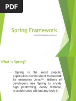 Java Training-Spring Framework