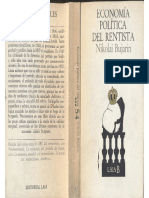 Bujarin, Nikolai. Economía Política Del Rentista (1914)