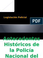 Legislación Policial