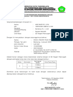 Surat Keterangan Peringkat Kelas