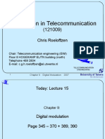 Introduction in Telecommunication: Chris Roeloffzen