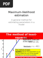 Maximum-Likelihood Estimation