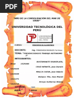 Trabajo de Algoritmos