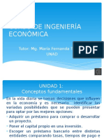 Unidad 1 Curso de Ingeniería Económica UNAD