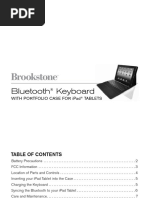 Bluetooth Keyboard - Manual PDF