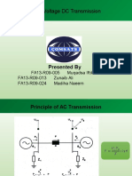 High Voltage DC Transmission: Presented by