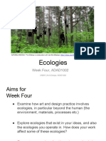 D Week 4 - Ecologies PDF