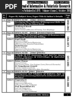 IJIFR VOLUME 4 ISSUE 2 OCTOBER 2016 (CONTINUOUS 38TH EDITION)