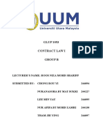 GLUP 1053 Contract Law I Group B