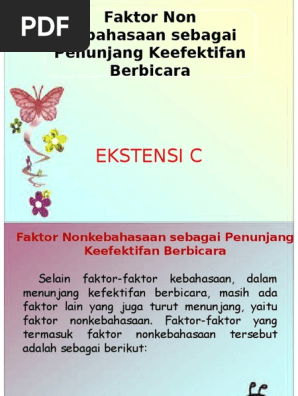 Faktor Non Kebahasaan Pdf