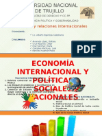 Economía Internacional y Políticas Sociales