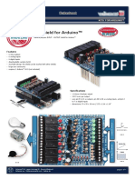 I/O Shield For Arduino™: Datasheet