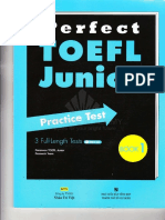 Perfect TOEFL Junior Practice Test 1