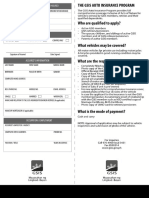 Forms GSIS Auto Insurance Program Philippines