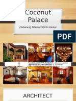 Coconut Palace: (Tahanang Pilipino/Filipino Home)