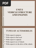 Unit-I Vehicle Structure and Engines