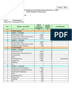 Form Laporan Kemajuan Kegiatan Infrastruktur PLPBK PNPM Mandiri Perkotaan Form: 1 - ND