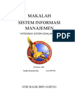 Makalah Sistem Informasi Manajemen: Stie Bank BPD Jateng