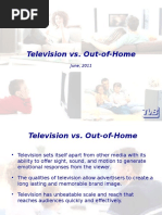 Television vs. OOH