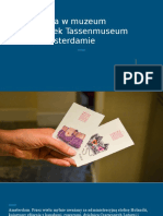 Wizyta W Muzeum Torebek Tassenmuseum W Amsterdamie