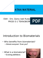 Kekuatan Material: Oleh: Drs. Djony Izak Rudyardjo, M.Si Prodi S-1 Teknobiomedik