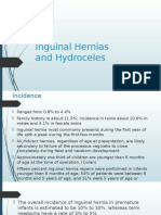 Inguinal Hernias