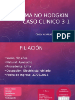 Caso Clinico - Linfoma No Hodking