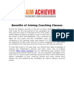 Benefits of Joining Coaching Classes