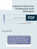 Manajemen Hipertensi Intrakranial Pada Eklapmsia Andy (Yang Bner)