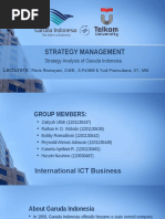 Strategy Management: Strategy Analysis of Garuda Indonesia