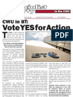 CWU Bulletin - BT Pay Ballot WWW - Socialistparty.org - Uk