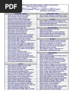 Sample Preventative Maintenance Inspection Sheet: Fixed Route Vehicle Inspection