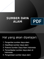 Sumber Daya Alam Dan Pemanfaatannya