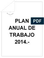 Plan Anual Detrabajo2014