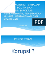 Dampak Korupsi Terhadap Ekonomi, Politik Dan Demokrasi