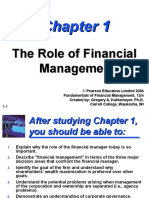 Role of Financial Management